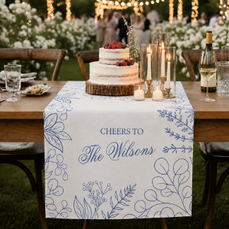 Custom Chinoiserie Wedding Table Decor Tapestry