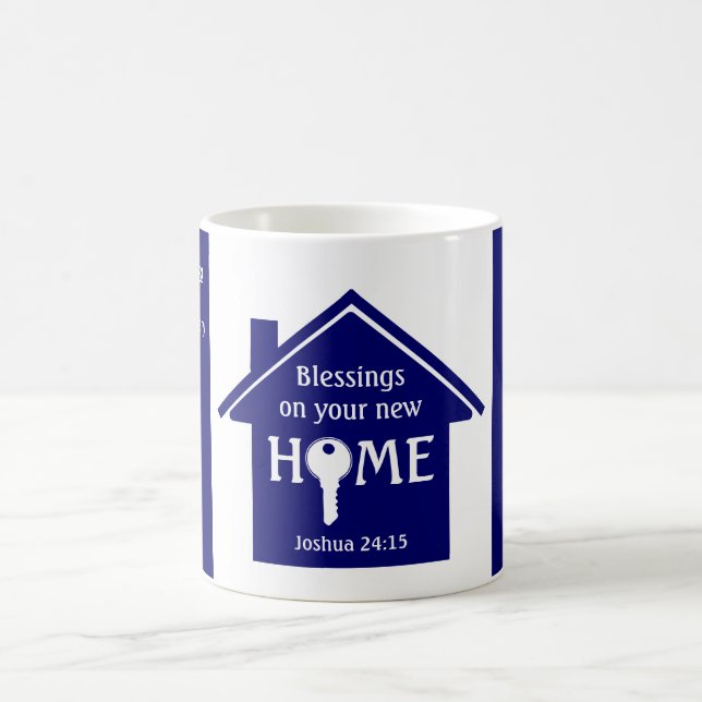 Custom Christian New Home Coffee Mug (Center)