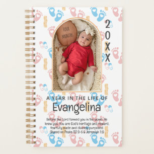 Custom Christian Prayer Keepsake Baby Planner