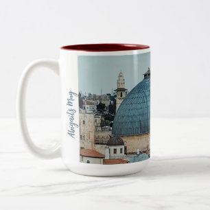 Custom Christian-theme faith-inspired coffee mug