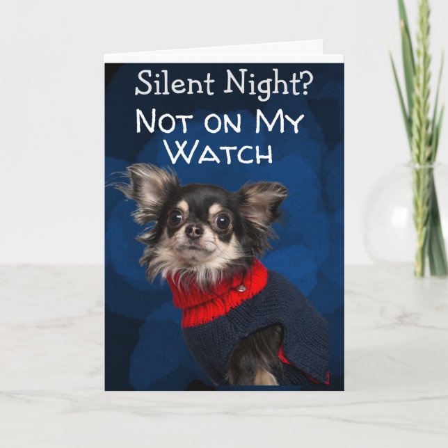 Custom Christmas Card from your Dog (Front)