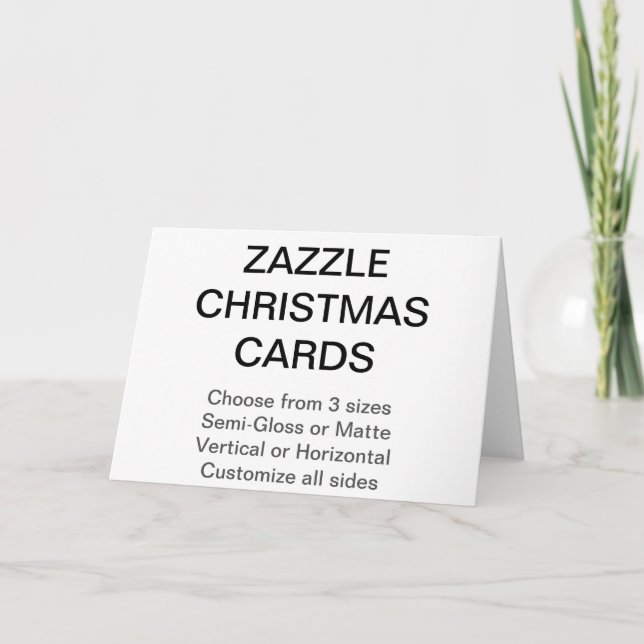 Custom Christmas Cards (Front)