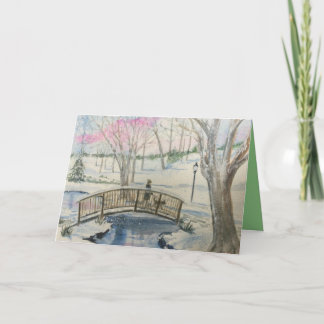 Custom Christmas Cards featuring Greenwich, Ct.