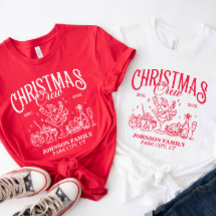 Custom Christmas Crew Matching Family Group