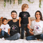 Custom Christmas Family Beach Vacation Matching T-Shirt<br><div class="desc">Elevate your holiday escape with our Custom Christmas Family Beach Vacation Matching T-shirts! Ideal for family getaways, these shirts can be customized with your family name, beach destination, and the year. Whether you're celebrating in Hawaii or any other tropical paradise, these matching shirts will bring a festive touch to your...</div>
