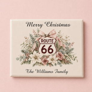 Custom Christmas Fridge Keepsake Magnet