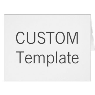 Custom Christmas Greeting Card 11 x 8.5" BIG LARGE