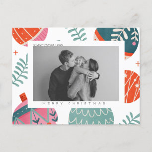 Custom Christmas & Holiday Postcard with photo