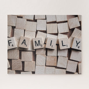 Custom Christmas Jigsaw Puzzle, Holiday Photo Gift Puzzle