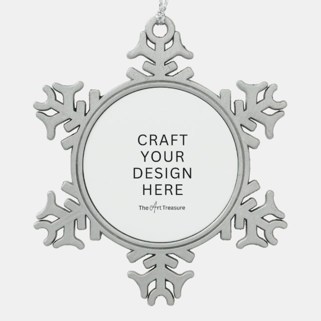 Custom Christmas Ornament - Upload your Photo (Front)