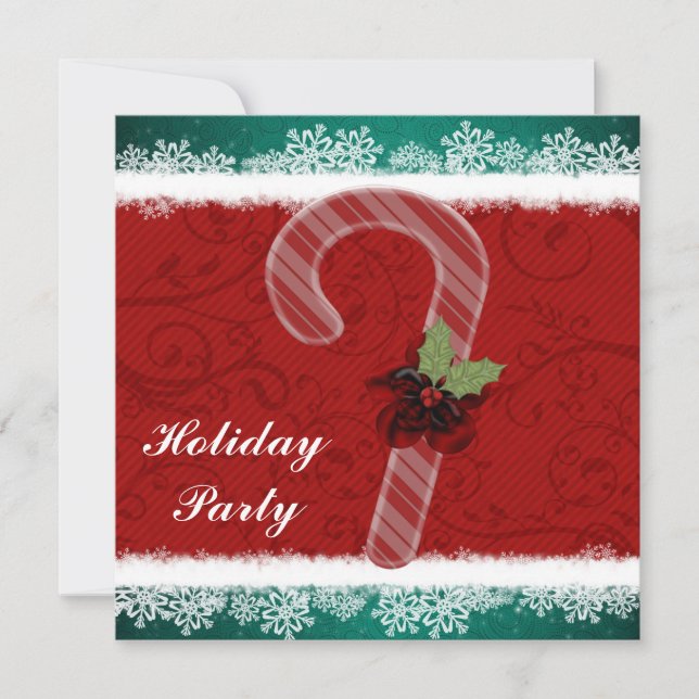 Custom Christmas Party Invitations (Front)