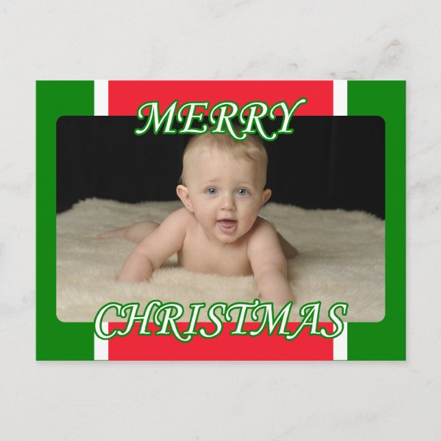 Custom Christmas Postcard (Front)
