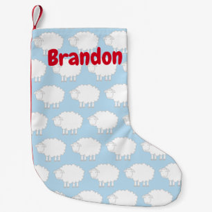 Custom Christmas stocking for baby boy or girl
