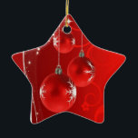 CUSTOM CHRISTMAS TREE CERAMIC ORNAMENT<br><div class="desc">Unique and original ornament designs for a very special Christmas.</div>