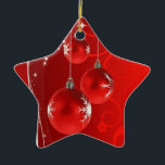 CUSTOM CHRISTMAS TREE CERAMIC ORNAMENT<br><div class="desc">Unique and original ornament designs for a very special Christmas.</div>