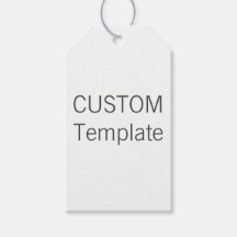 Custom Christmas WHITE Gift Tags GRAY (GREY) Twine