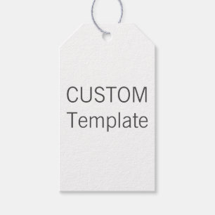 Custom Christmas WHITE Gift Tags GRAY (GREY) Twine