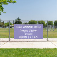 Custom Church Banner