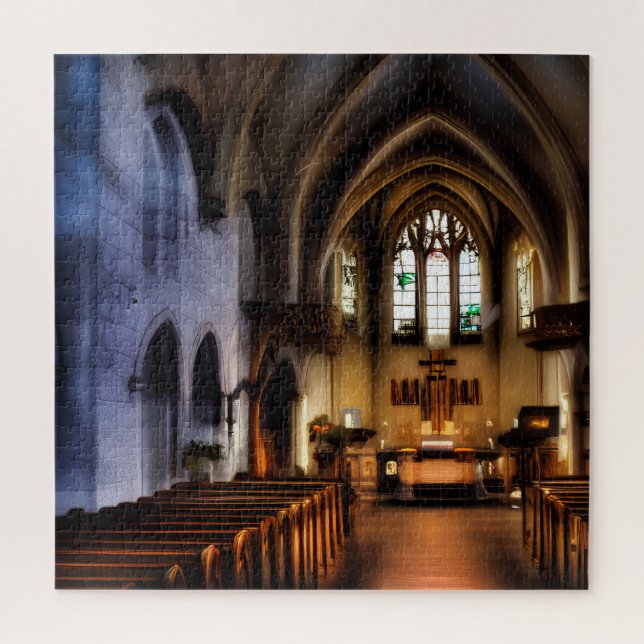 Custom Church Imaginaire Art 08 Jigsaw puzzle (Vertical)
