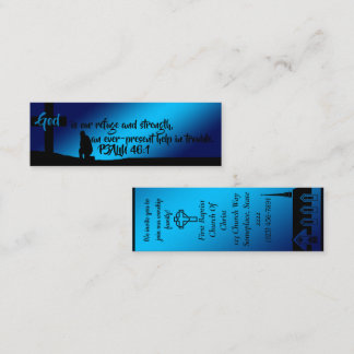 Custom Church Invitation Bookmark