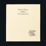 Custom Church Name Praise the LORD Graphic Notepad<br><div class="desc">Custom Church Name Praise the LORD Graphic Post it Notes.  Enjoy!</div>