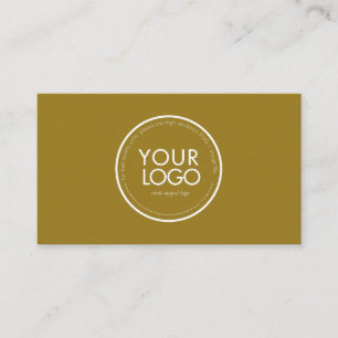 Custom Circle Logo Modern Business card template