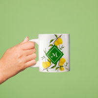 Custom Citrus Lemons fruits Coffee Mug