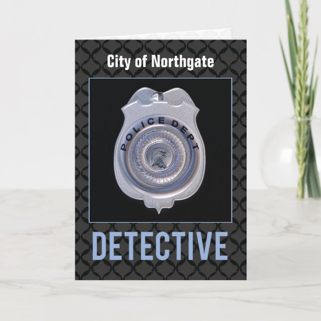 Custom City Location Promotion to Detective Card (Front)
