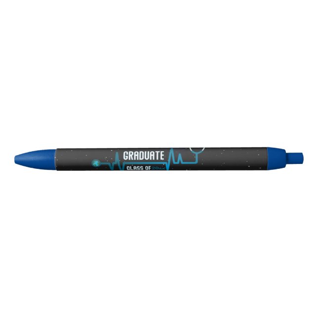  Custom Class Of 2023 Future Nurse  Black Ink Pen (Front)