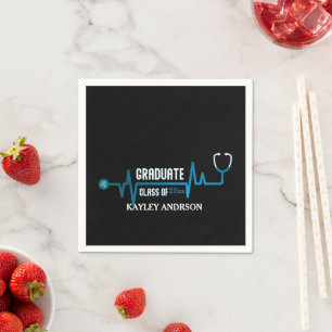 Custom Class Of 2025 Future Doctor Napkin