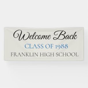 CUSTOM Class Reunion banner