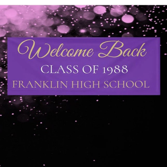 CUSTOM Class Reunion banner (Creator Uploaded)