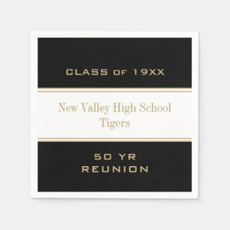 Custom Class Reunion partytime Paper Napkin