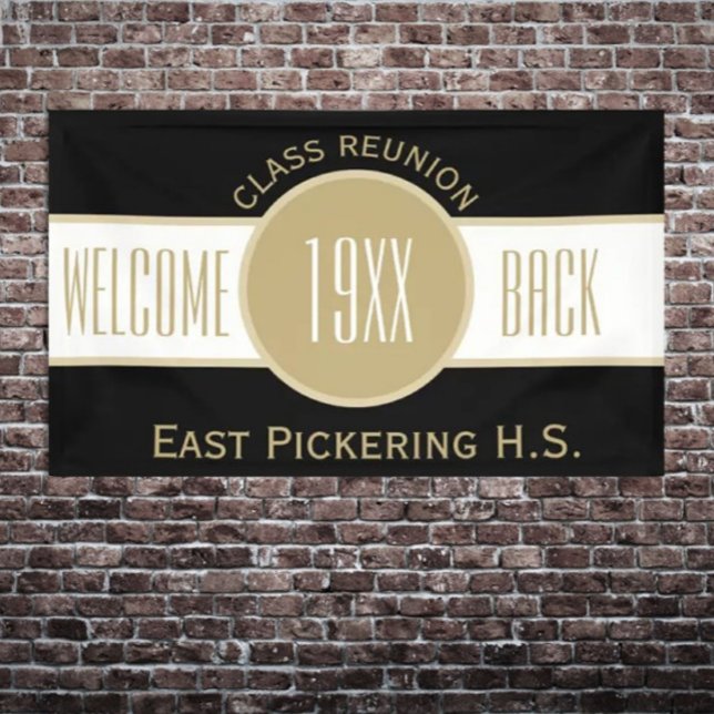 Custom Class Reunion Welcome Back Banner (Creator Uploaded)