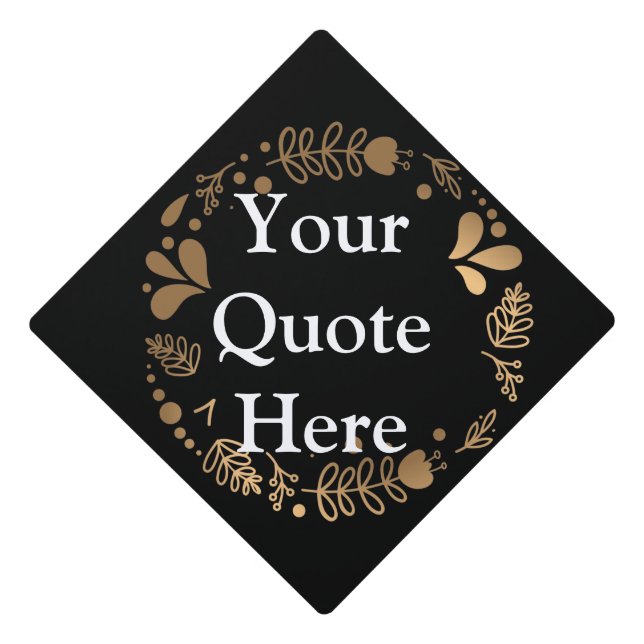 Custom Class Year Graduation Cap Topper (Front)