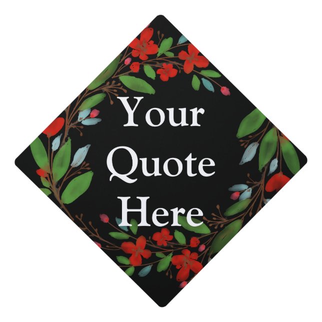 Custom Class Year Graduation Cap Topper (Front)