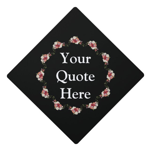 Custom Class Year Graduation Graduation Cap Topper (Front)