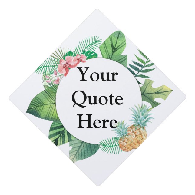 Custom Class Year Graduation Graduation Cap Topper (Front)