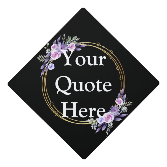 Custom Class Year Graduation Graduation Cap Topper (Front)