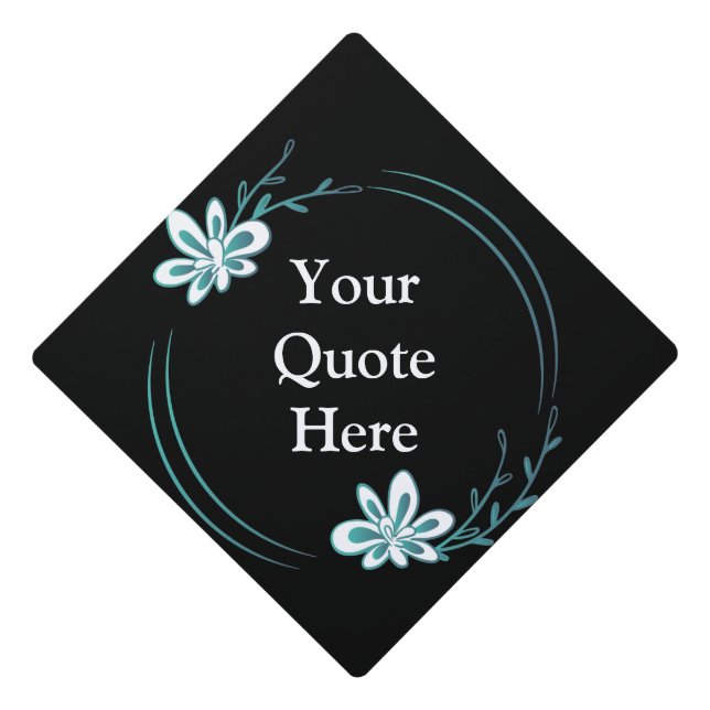 Custom Class Year Graduation Graduation Cap Topper (Front)