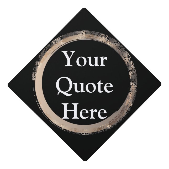 Custom Class Year Graduation Graduation Cap Topper (Front)