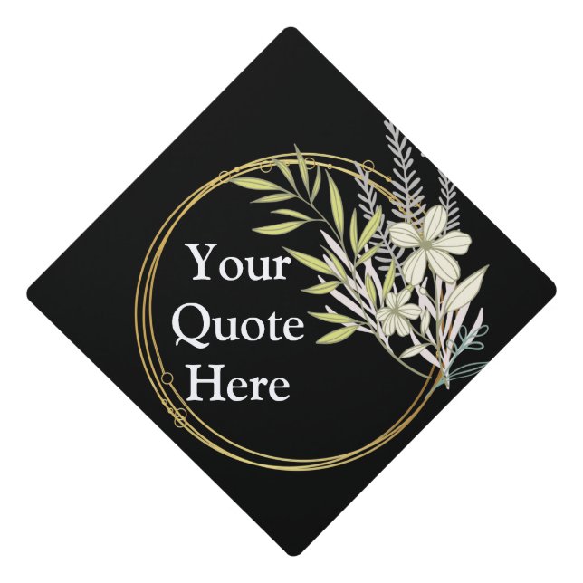 Custom Class Year Graduation Graduation Cap Topper (Front)