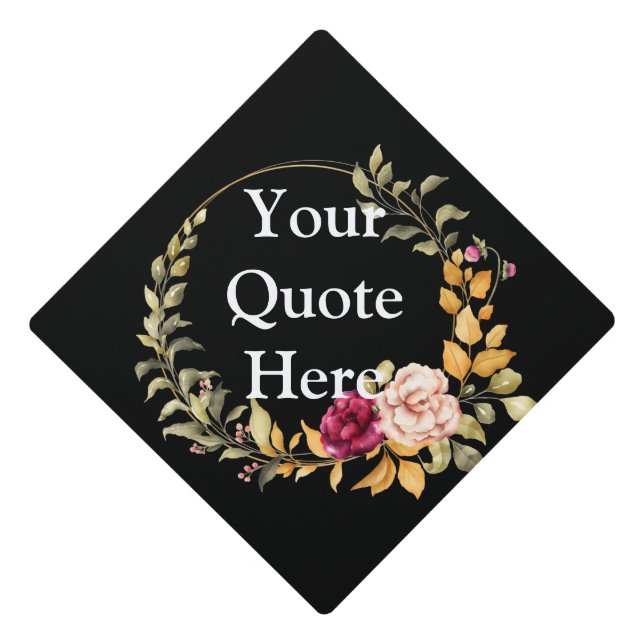 Custom Class Year Graduation Graduation Cap Topper (Front)