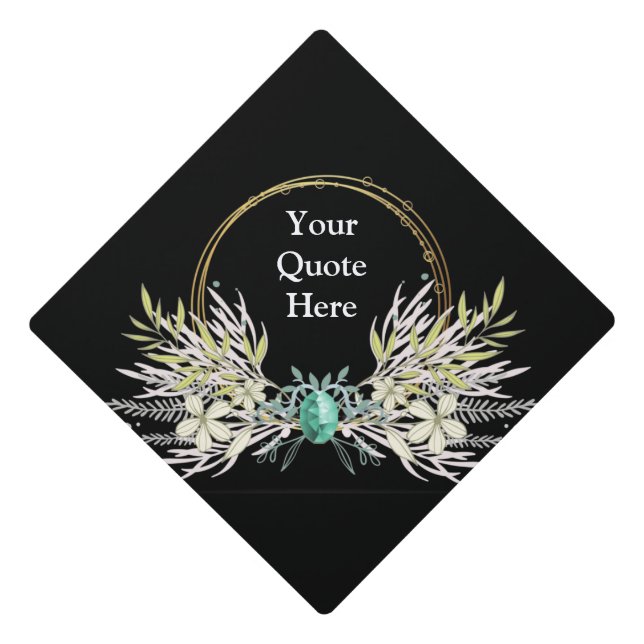 Custom Class Year Graduation Graduation Cap Topper (Front)