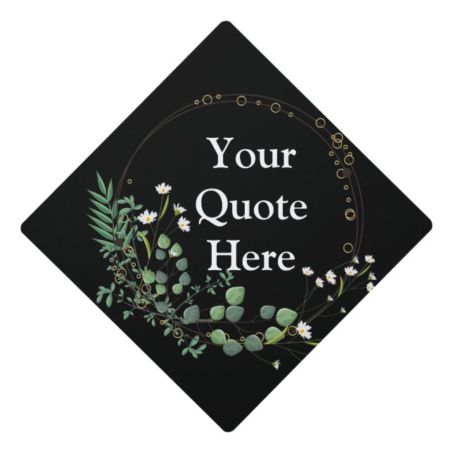 Custom Class Year Graduation Graduation Cap Topper (Front)