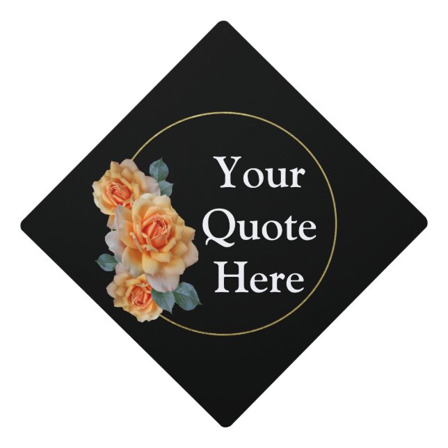 Custom Class Year Graduation Graduation Cap Topper (Front)