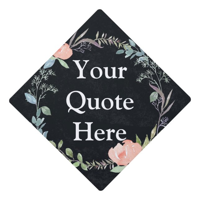 Custom Class Year Graduation Graduation Cap Topper (Front)