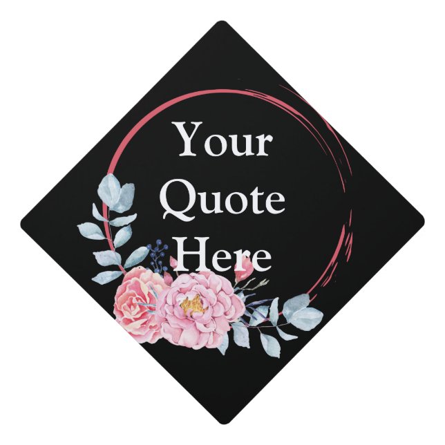 Custom Class Year Graduation Graduation Cap Topper (Front)
