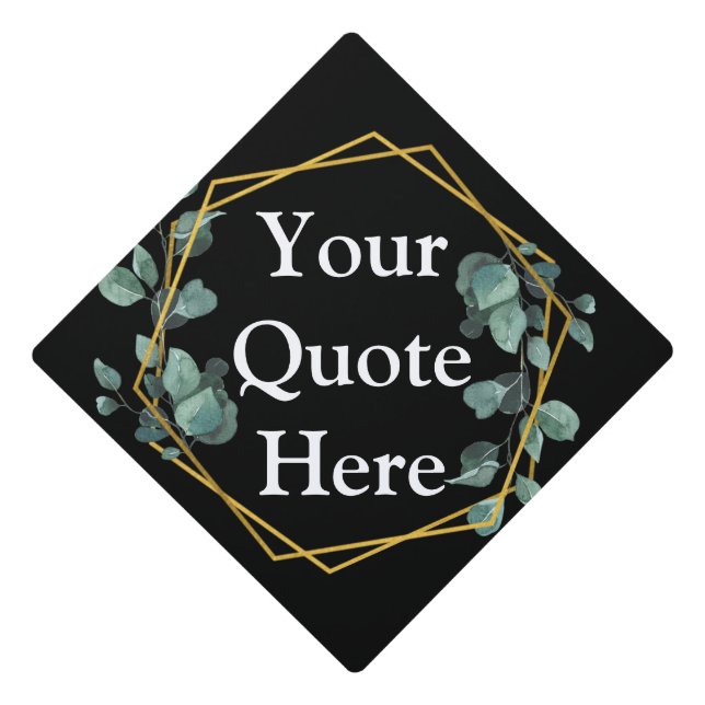 Custom Class Year Graduation Graduation Cap Topper (Front)