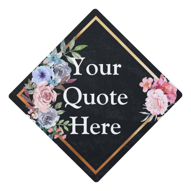 Custom Class Year Graduation Graduation Cap Topper (Front)